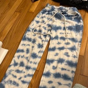 tie dye sweatpants